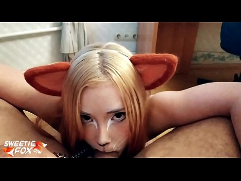 ❤️ Kitsune schluckt Schwanz und Sperma in ihrem Mund ❤️  Sex bei porn de.xxxwow-net.ru ️❤